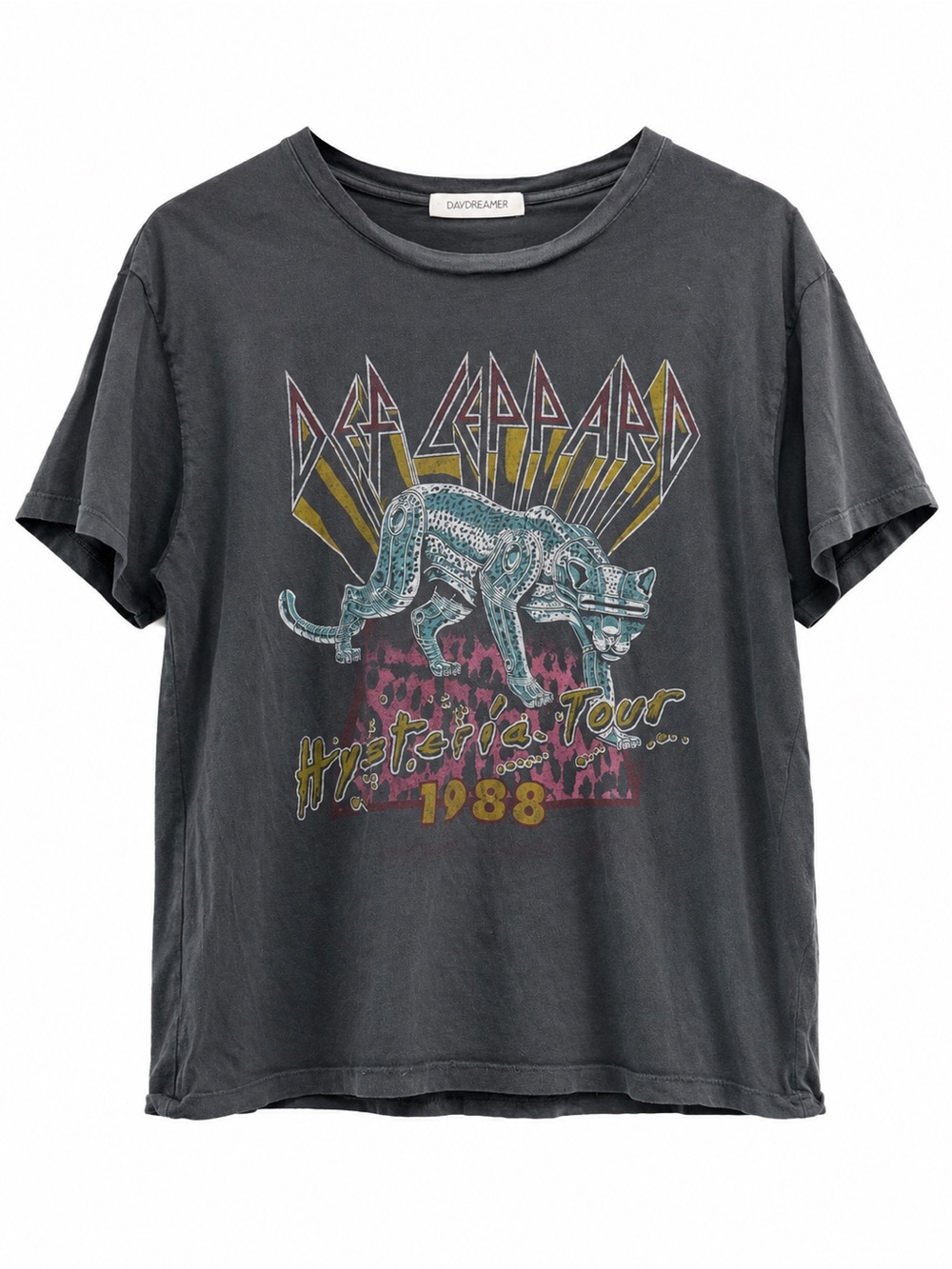 Daydreamer Def Leppard Hysteria Tour 1988 Graphic Tee Size Small Made in USA